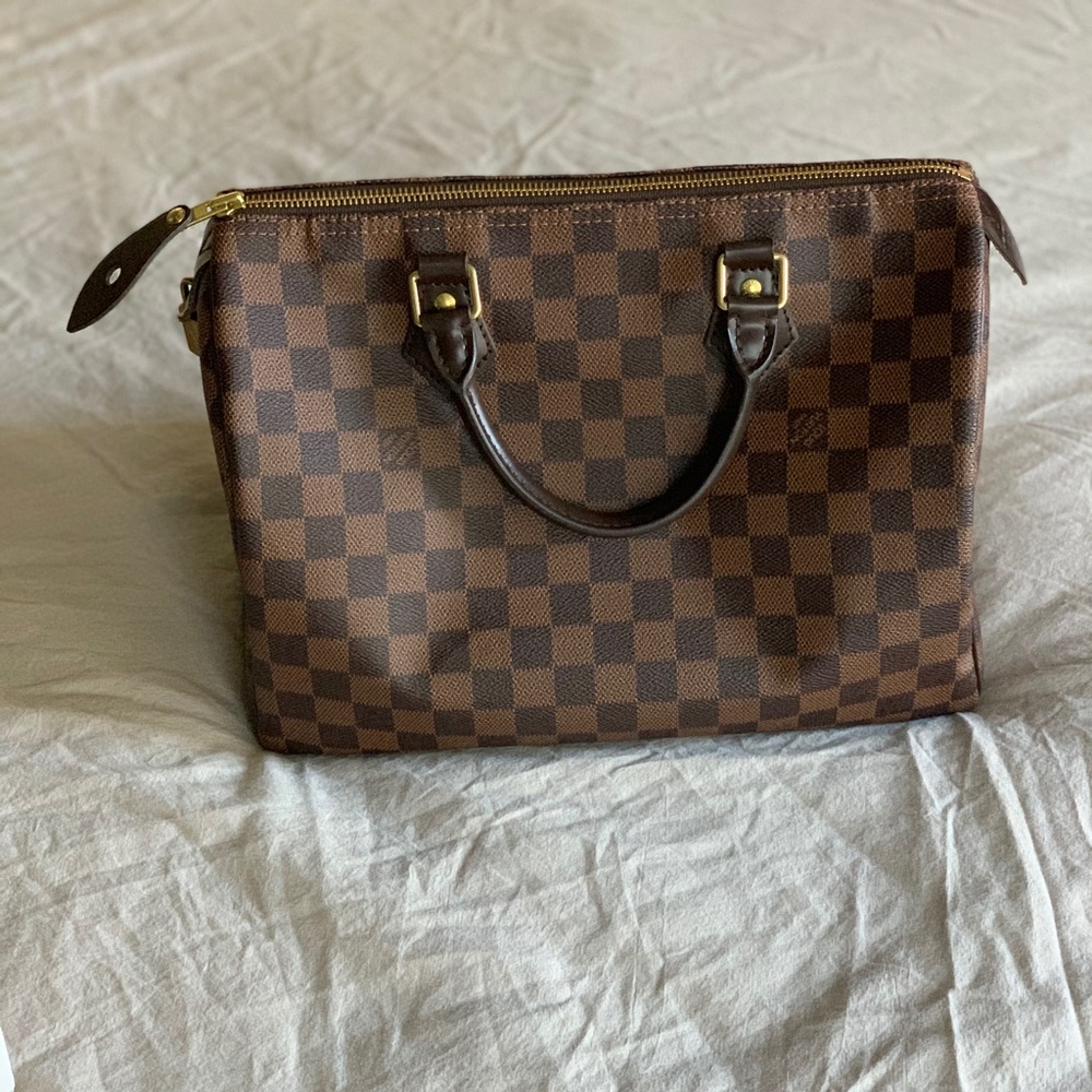 Louis Vuitton Speedy 30 Damier Ebene